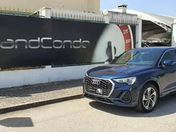 Azul Usado 2020 Audi Q3 S-Line SUV | € 35.900 (Preço justo)