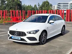 Branco Usado 2021 Mercedes CLA250 Shooting Brake AMG line Carrinha | € 29.990