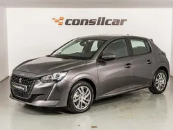 Cinza Usado 2020 Peugeot 208 Active Citadino | € 12.980 (Preço justo)