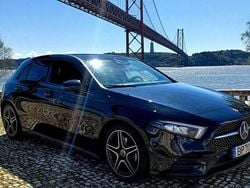 Preto Usado 2020 Mercedes A180 AMG line Sedan | € 21.500 (Super Preço)