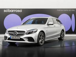Cinza Usado 2020 Mercedes C300 AMG line Carrinha | € 33.990 (Preço justo)