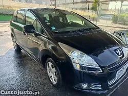 Preto Usado 2010 Peugeot 5008 Monovolume | € 7.400 (Preço justo)