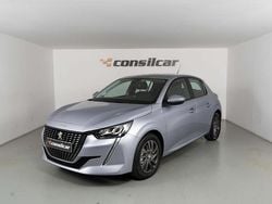 Cinza Usado 2021 Peugeot 208 Active Citadino | € 13.980 (Preço justo)