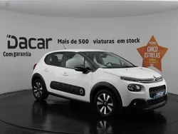 Branco Usado 2021 Citroën C3 Feel Citadino | € 10.499 (Bom preço)