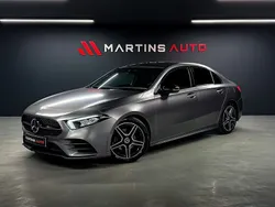Cinza Usado 2020 Mercedes A180 AMG line Sedan | € 25.990 (Preço elevado)