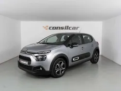 Cinza Usado 2022 Citroën C3 Feel Citadino | € 13.980 (Preço justo)