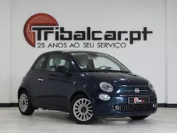 Azul Usado 2020 Fiat 500C Lounge Cabrios | € 12.900 (Preço justo)