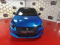 Azul Usado 2021 Peugeot e-208 GT Citadino | € 19.999 (Preço justo)