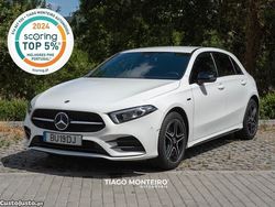 Branco Usado 2021 Mercedes A250 AMG line Plus Citadino | € 29.500 (Preço justo)