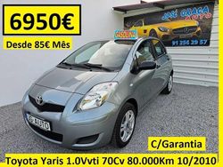 Cinzento Usado 2010 Toyota Yaris | € 6.950 (Preço justo)