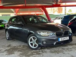 Cinza Usado 2019 BMW 116 Sport Line Citadino | € 19.950 (Preço justo)