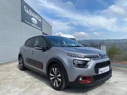 Antracite Usado 2022 Citroën C3 PureTech Citadino | € 14.950 (Preço elevado)
