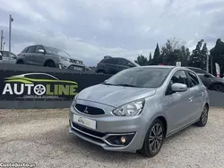 Cinza Usado 2018 Mitsubishi Space Star Intense Sedan | € 9.900 (Preço justo)