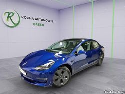 Azul Usado 2021 Tesla Model 3 Sedan | € 28.999 (Preço justo)