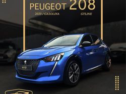 Azul Usado 2020 Peugeot 208 GT-line Citadino | € 17.900 (Caro)