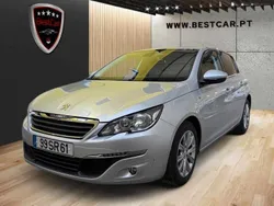 Cinzento Usado 2017 Peugeot 308 Citadino | € 11.950 (Preço justo)