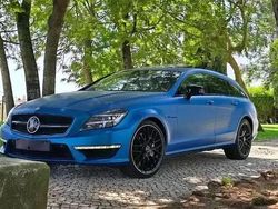 Azul Usado 2012 Mercedes CLS63 AMG Shooting Brake AMG Carrinha | € 36.990