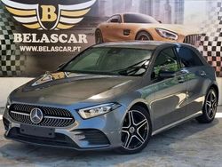 Cinza antracite Usado 2019 Mercedes A180 AMG line Citadino | € 24.500 (Preço justo)