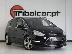 Preto Usado 2012 Ford S-MAX Titanium Monovolume | € 13.900 (Preço elevado)