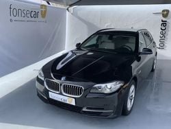 Preto Usado 2015 BMW 520 Luxury Line Carrinha | € 18.990 (Preço justo)