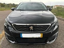 Preto Usado 2018 Peugeot 308 Citadino | € 13.250 (Bom preço)