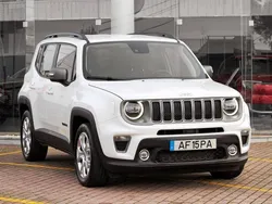 Branco Usado 2021 Jeep Renegade Limited SUV | € 17.990 (Preço justo)