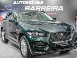 Verde escuro Usado 2016 Jaguar F-Pace Chequered Flag SUV | € 23.900 (Preço justo)