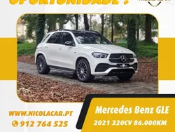 Branco Usado 2021 Mercedes GLE350 SUV | € 71.990 (Preço justo)