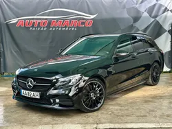 Preto Usado 2020 Mercedes C300 AMG line Carrinha | € 33.490 (Preço elevado)