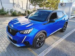 Azul Usado 2021 Peugeot 2008 SUV | € 23.500 (Preço justo)