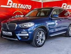 Azul Usado 2018 BMW X3 xLine SUV | € 34.800 (Preço justo)