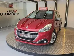 Vermelho Usado 2017 Peugeot 208 Style Citadino | € 9.900 (Bom preço)