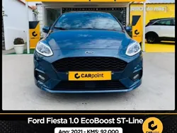 Azul Usado 2021 Ford Fiesta ST-Line Citadino | € 17.900