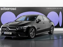 Preto Usado 2023 Mercedes CLA200 AMG line | € 38.990 (Preço justo)