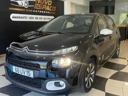 Preto Usado 2018 Citroën C3 Feel Citadino | € 12.450 (Preço justo)