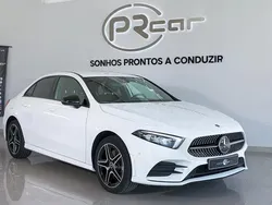Branco Usado 2021 Mercedes A250 AMG line Sedan | € 31.500 (Preço justo)