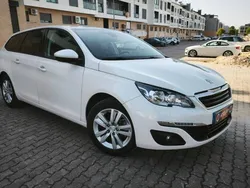 Branco Usado 2015 Peugeot 308 Allure Carrinha | € 10.950 (Preço justo)