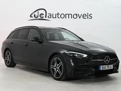 Cinza Usado 2023 Mercedes C300 AMG line Carrinha | € 49.900 (Preço elevado)