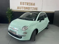 Verde Usado 2014 Fiat 500C Lounge Cabrios | € 10.750 (Preço justo)