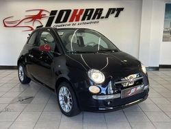 Preto Usado 2013 Fiat 500C Lounge Cabrios | € 9.490 (Preço justo)