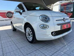 Branco Usado 2018 Fiat 500 Lounge Citadino | € 12.950 (Preço justo)
