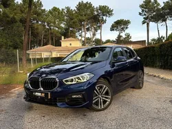Azul Usado 2020 BMW 118 Sport Line Citadino | € 17.900 (Preço justo)