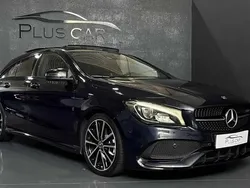 Azul Usado 2018 Mercedes CLA220 Shooting Brake AMG line Carrinha | € 24.500 (Preço elevado)