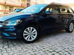 Azul Usado 2019 VW Golf VII Comfortline Carrinha | € 12.990 (Super Preço)