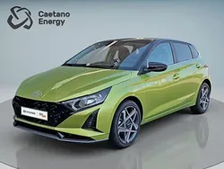 Lucid lime (metalizado) Usado 2024 Hyundai i20 Style | € 18.790 (Preço justo)