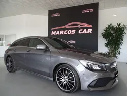 Cinza Usado 2018 Mercedes CLA180 Shooting Brake AMG line Carrinha | € 24.700