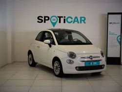 Branco Usado 2020 Fiat 500 Lounge Citadino | € 14.250 (Preço elevado)