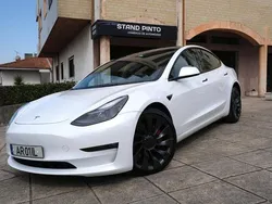 Branco Usado 2022 Tesla Model 3 Performance Sedan | € 31.500 (Preço justo)