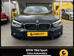 Preto Usado 2019 BMW 116 Sport Line Citadino | € 22.900 (Preço justo)