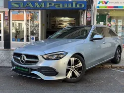 Cinza Usado 2022 Mercedes C220 Avantgarde Carrinha | € 43.300 (Preço elevado)